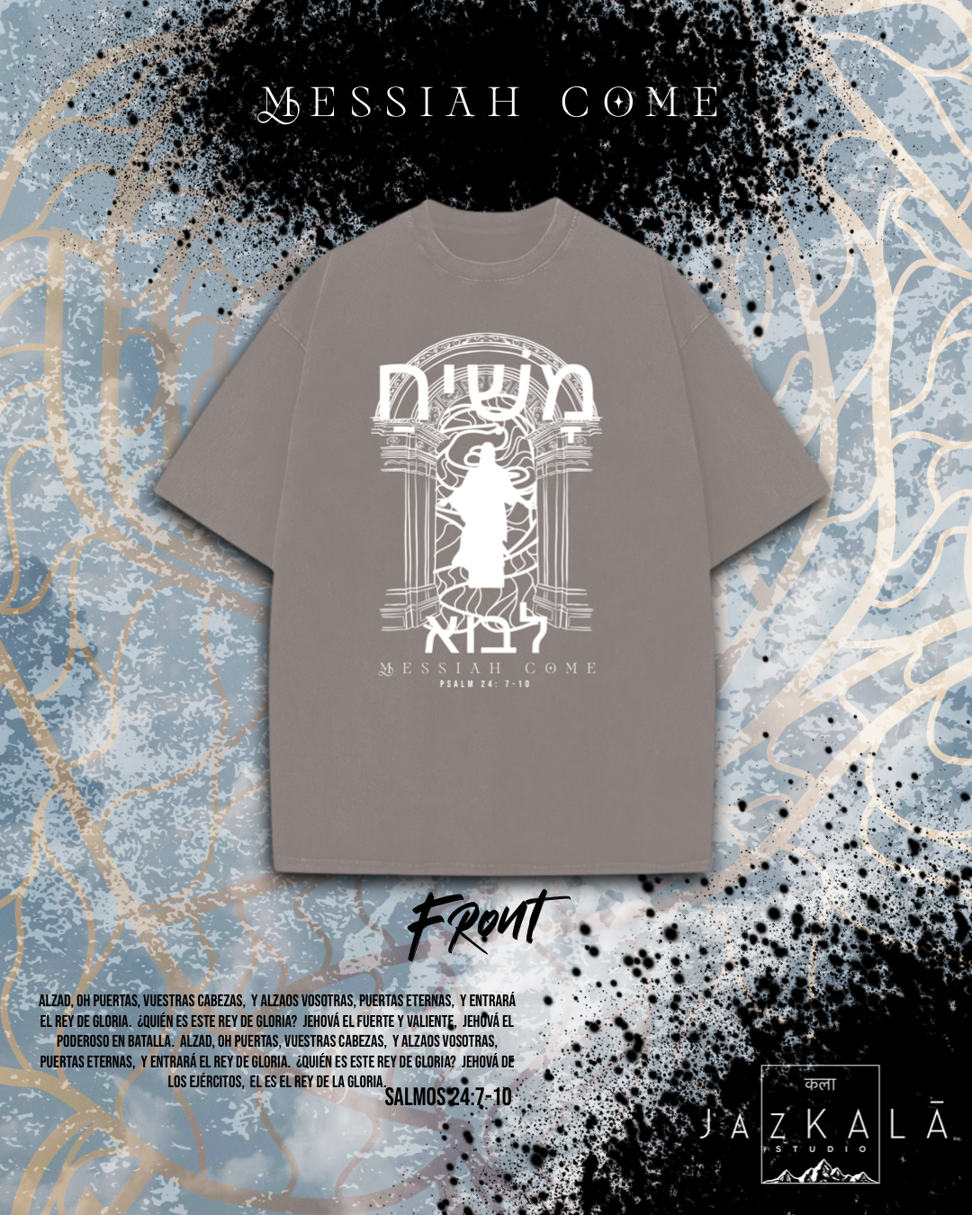 Messiah Come (Tshirt OVERSIZE)